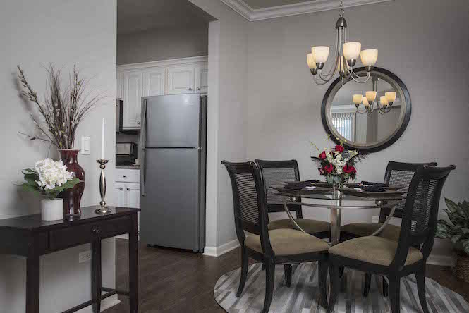 Designer Unit Dining at The Sanctuary of Lake Villa, Illinois, 60046