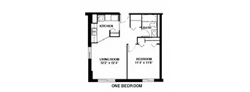 1 bedroom apartment standard
