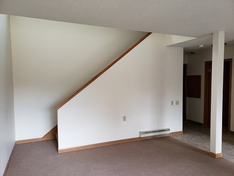 two bedroom townhouse stairs