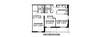 2 BEDROOM 2 BATHROOM