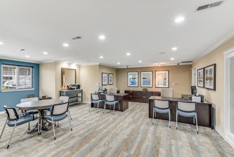 Reception Lobby at Maple Crossing Apartments, Maple Valley, Washington
