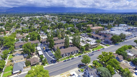 Aerial View Of Property at Woodside Senior Apartments (55+), Ontario, CA, 91762