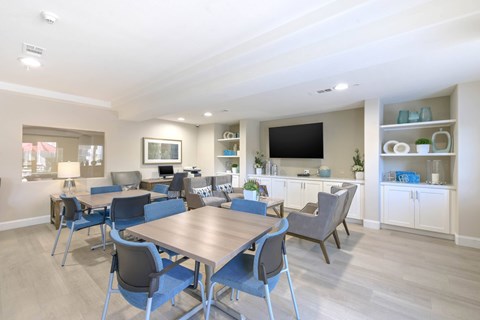 Elegant Dining Room at The Grove Senior, Garden Grove, CA, 92843