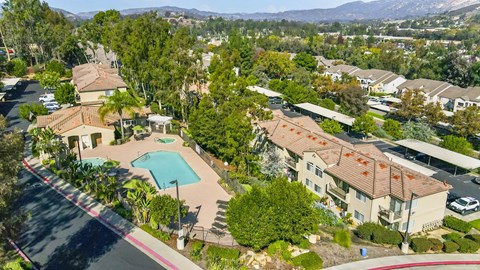 Bird Eye View Of Property at The Terraces Apartments, Escondido, 92026