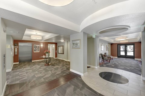 Large Lobby Area at Sable Ridge Senior Residences North, Colorado