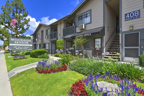 Fresh Green Garden at Woodside Senior Apartments (55+), Ontario, 91762