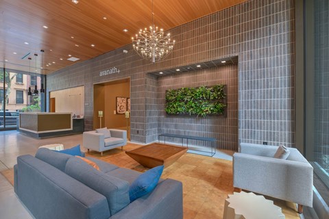 Lobby at 535 Carlton Ave Apartments, Brooklyn, NY, 11238