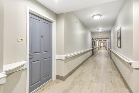 Hallway at Cameron Court, Detroit, MI