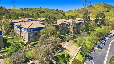 Property Overhead Shot at Overlook at Anaheim Hills Apartments, Anaheim Hills
