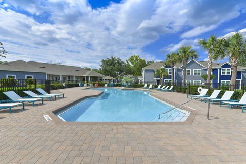 Outdoor Swimming Pool at Academy on Eastern Lake, Florida