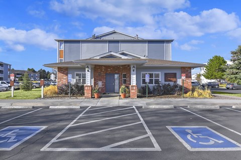 View of Resident Building at Fox Crossing Apartments, Colorado