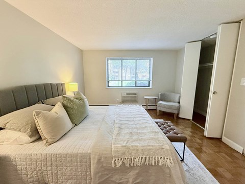 Contemporary Bedroom at Morton Village Apartments, Massachusetts, 02126