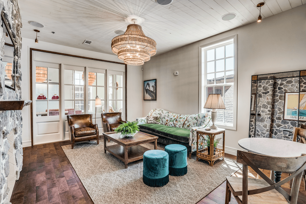 Living room TV space