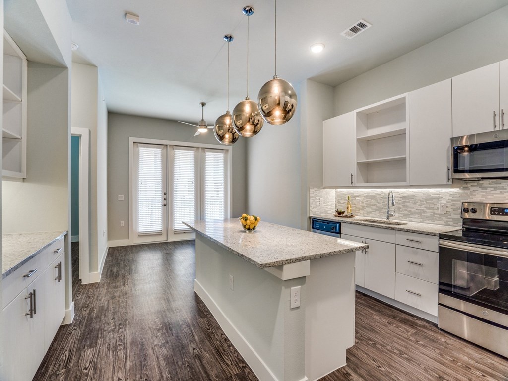 One Bedroom Apartment Kitchen