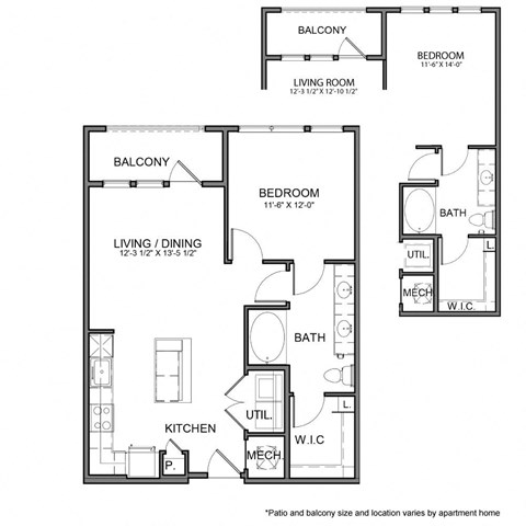 a floor plan of a home