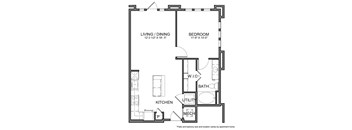a floor plan of a home