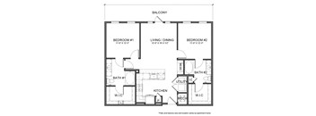 a floor plan of a home