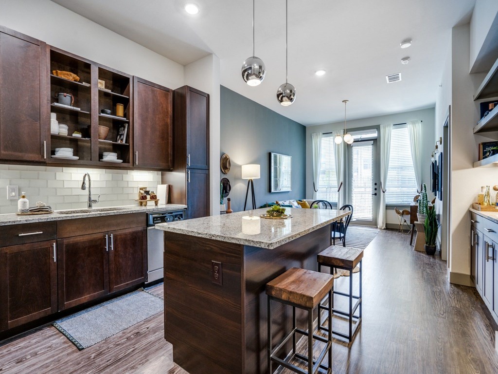 One Bedroom Apartment Kitchen