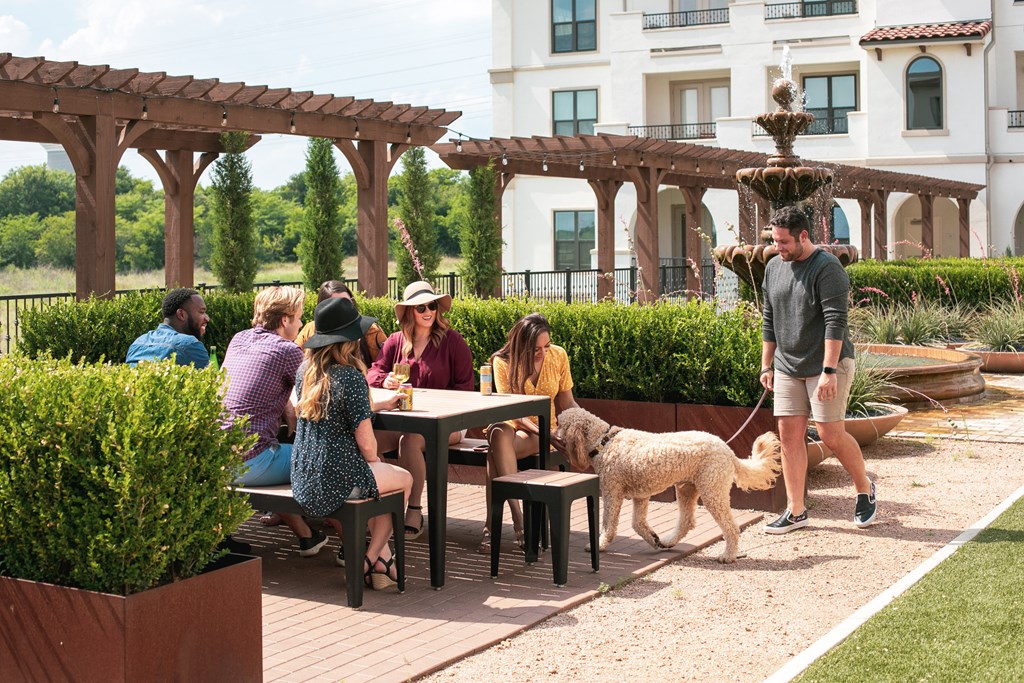 Spanish Fountains Courtyard