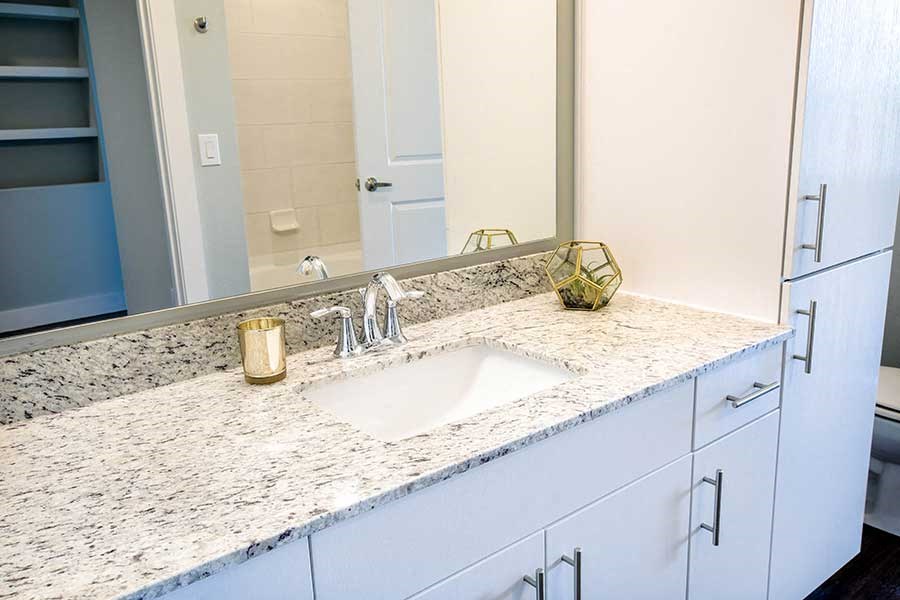 White scheme - bathroom