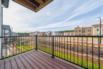 Spacious Balcony at Plat 4 at Research Triangle, North Carolina
