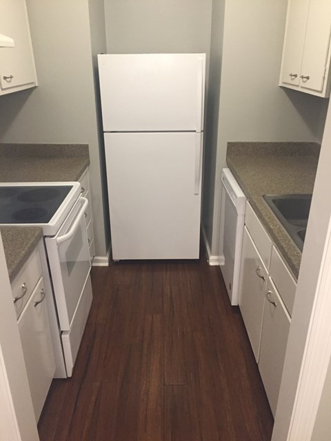 Kitchen at Penn Park Apartments in Meridian-Kessler neighborhood.