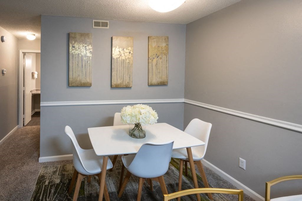 Elegant Dining Space at The Summit at Avent Ferry, Raleigh, North Carolina