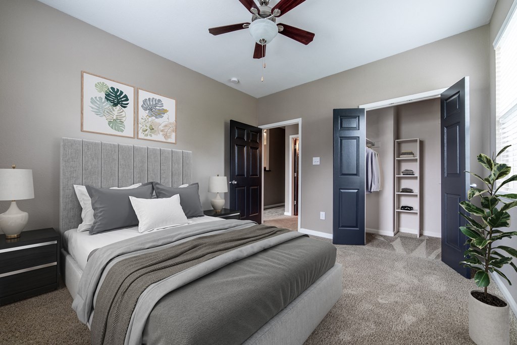 Attached bath in bedroom at The Reserve at Williams Glen, 2201 Williams Glen Blvd, Zionsville