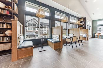 Common Room at Plat 4 at Research Triangle, Durham, NC