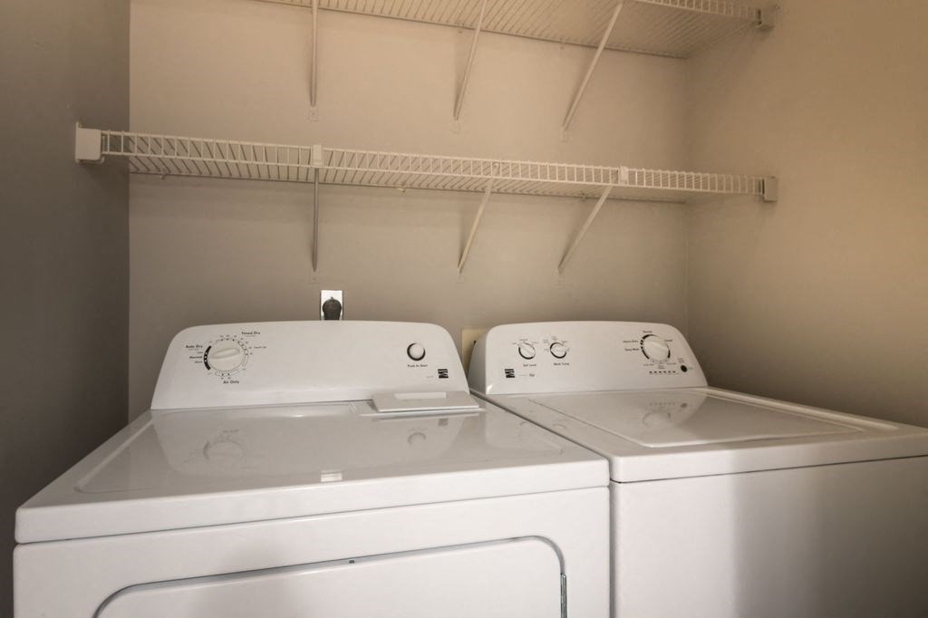 In Home Full Size Washer And Dryer at The Summit at Avent Ferry, Raleigh, North Carolina