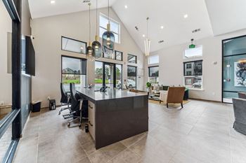 Clubroom Interior at Plat 4 at Research Triangle, North Carolina