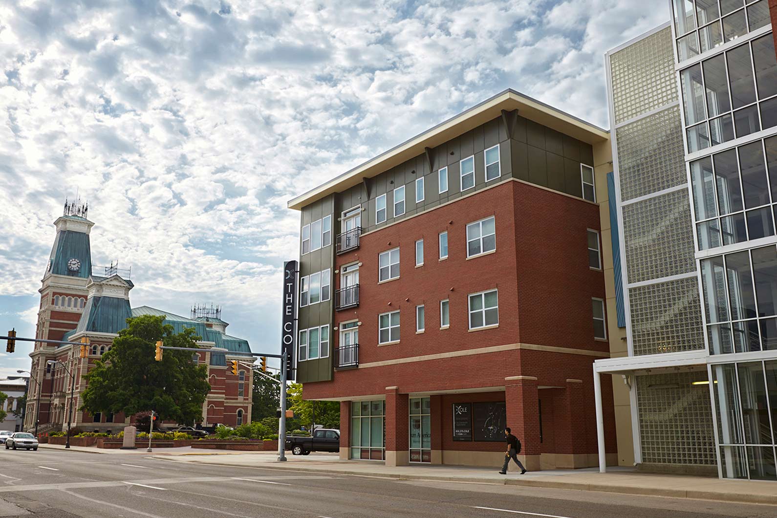 The Cole Apartments in Columbus, Indinana, Columbus apartments near Cummins, Columbus Indiana rentals, One bedroom apartment in Columbus Indiana, Two Bedroom, 1 Bedroom, 200 Jackson St Columbus IN