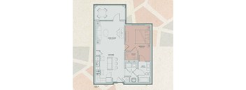A2 Floor Plan at Mosaic at Levis Commons, Perrysburg