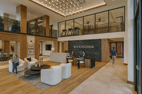 Sign at Portrait Midtown Apartments, Carmel, Indiana