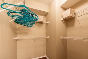 Built-In Shelving In Closet at Altitude at Blue Ash, Blue Ash, OH, 45242