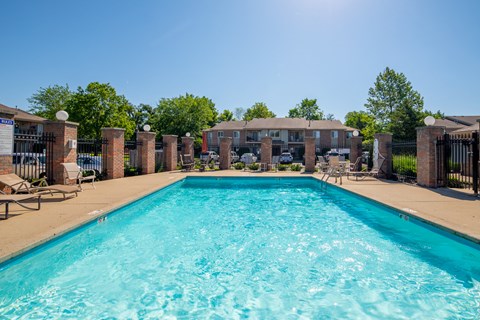 Glimmering Pool at Autumn Oaks, New Castle, Indiana