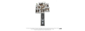 the floor plan 460 sq ft