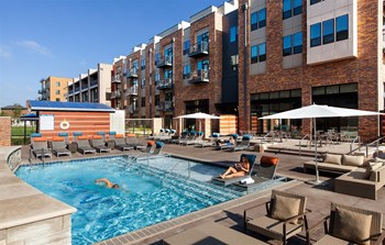 Outdoor Pools with Patio Seating at CityWay, Indiana - Photo Gallery 30