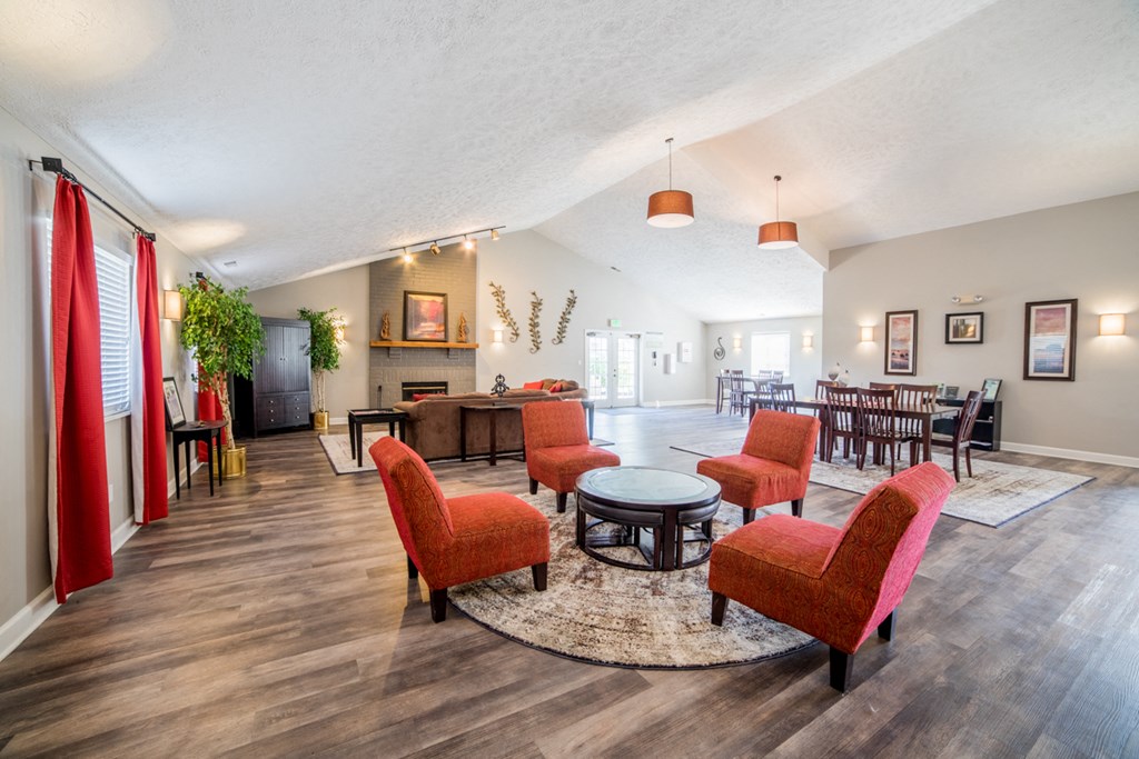 Social Lounge at Bradford Place Apartments, Lafayette, Indiana
