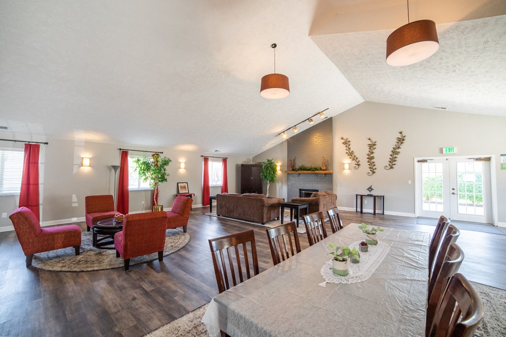 Clubhouse With Kitchen at Bradford Place Apartments, Lafayette, IN