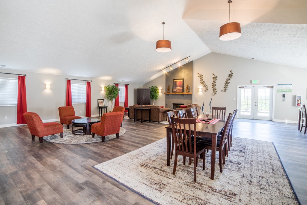 Clubroom at Bradford Place Apartments, Indiana, 47909