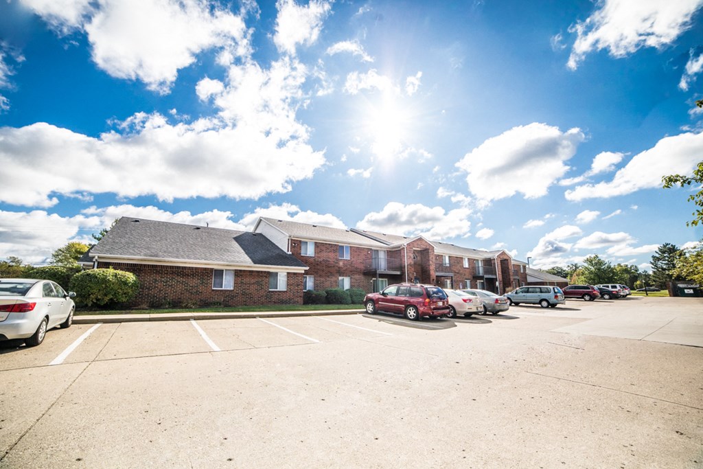 Building Exterior at Bradford Place Apartments, Indiana