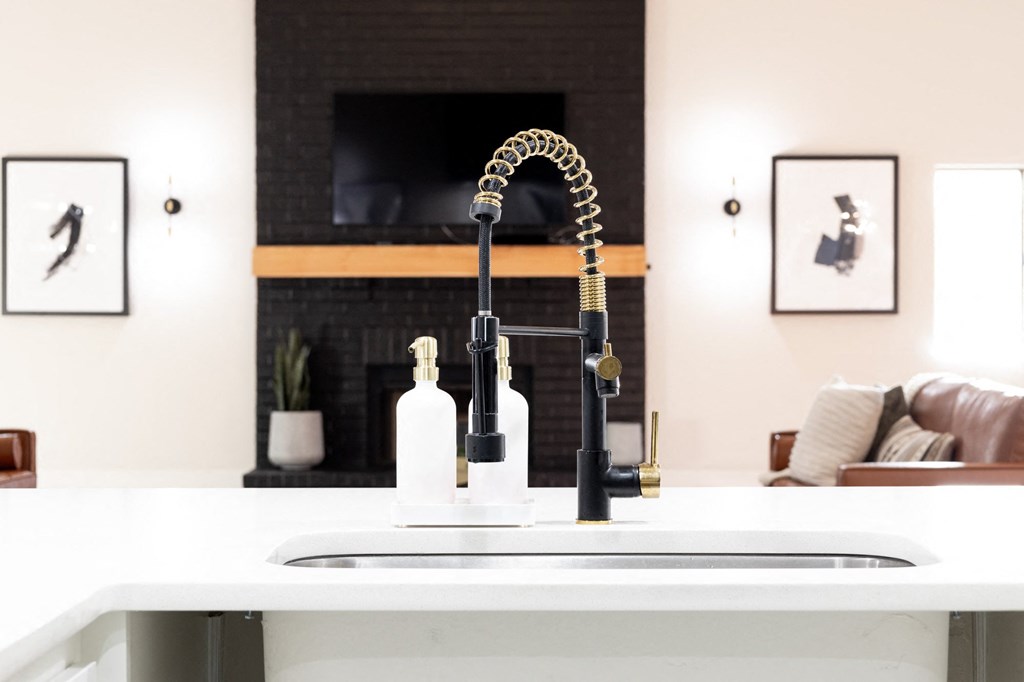 Faucet at Bradford Ridge Apartments, Bloomington, IN, 47403