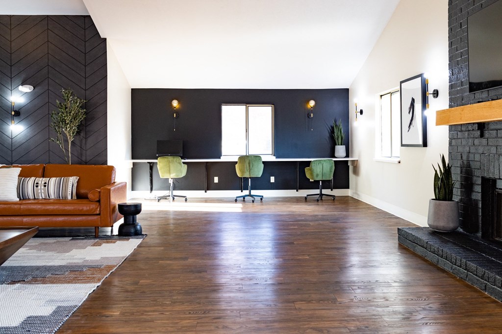 Large Community Room at Bradford Ridge Apartments, Indiana, 47403