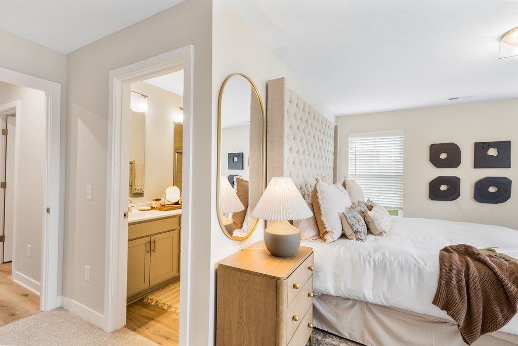 Bedroom Interior at Mural Lewis Center, Lewis Center, OH