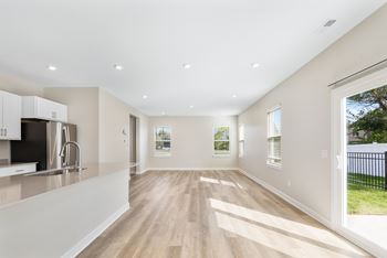 Living And Kitchen View at Mural Lewis Center, Lewis Center, Ohio