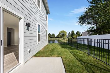 Outdoor Porch Area at Mural Lewis Center, Ohio
