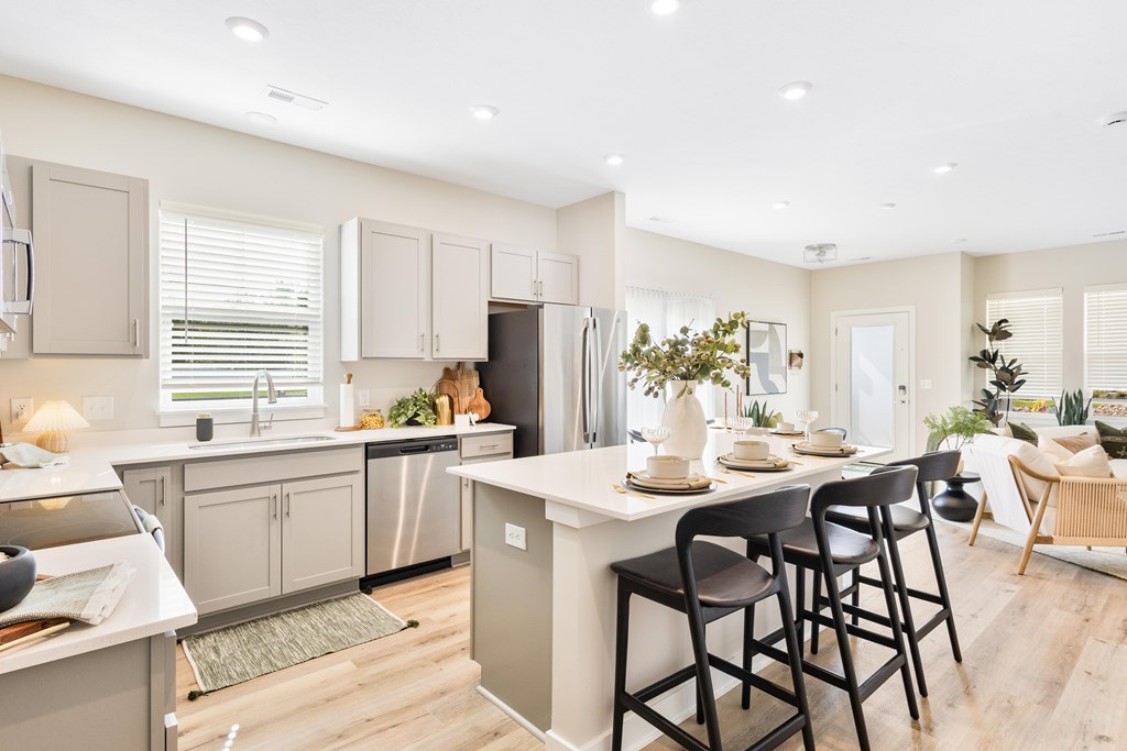 Island Kitchen at Mural Lewis Center, Lewis Center