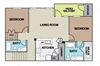 The Preserve at Crossroads, Waterloo, Iowa Two bedroom floor plan in apartment