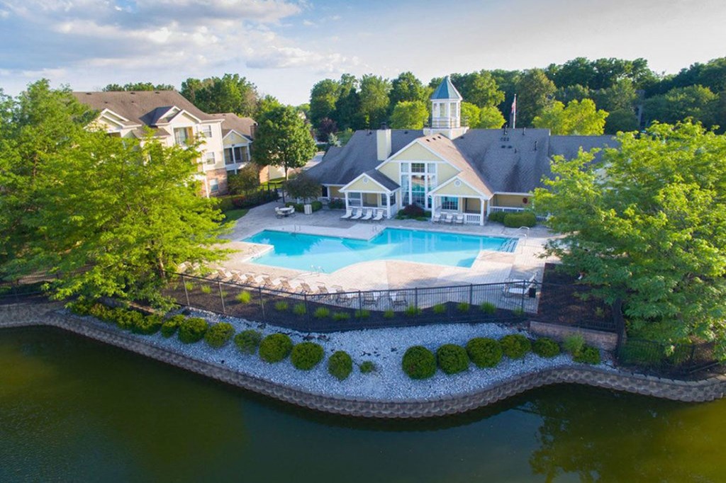 Pool View at Center Point Apartments, Indianapolis, 46214